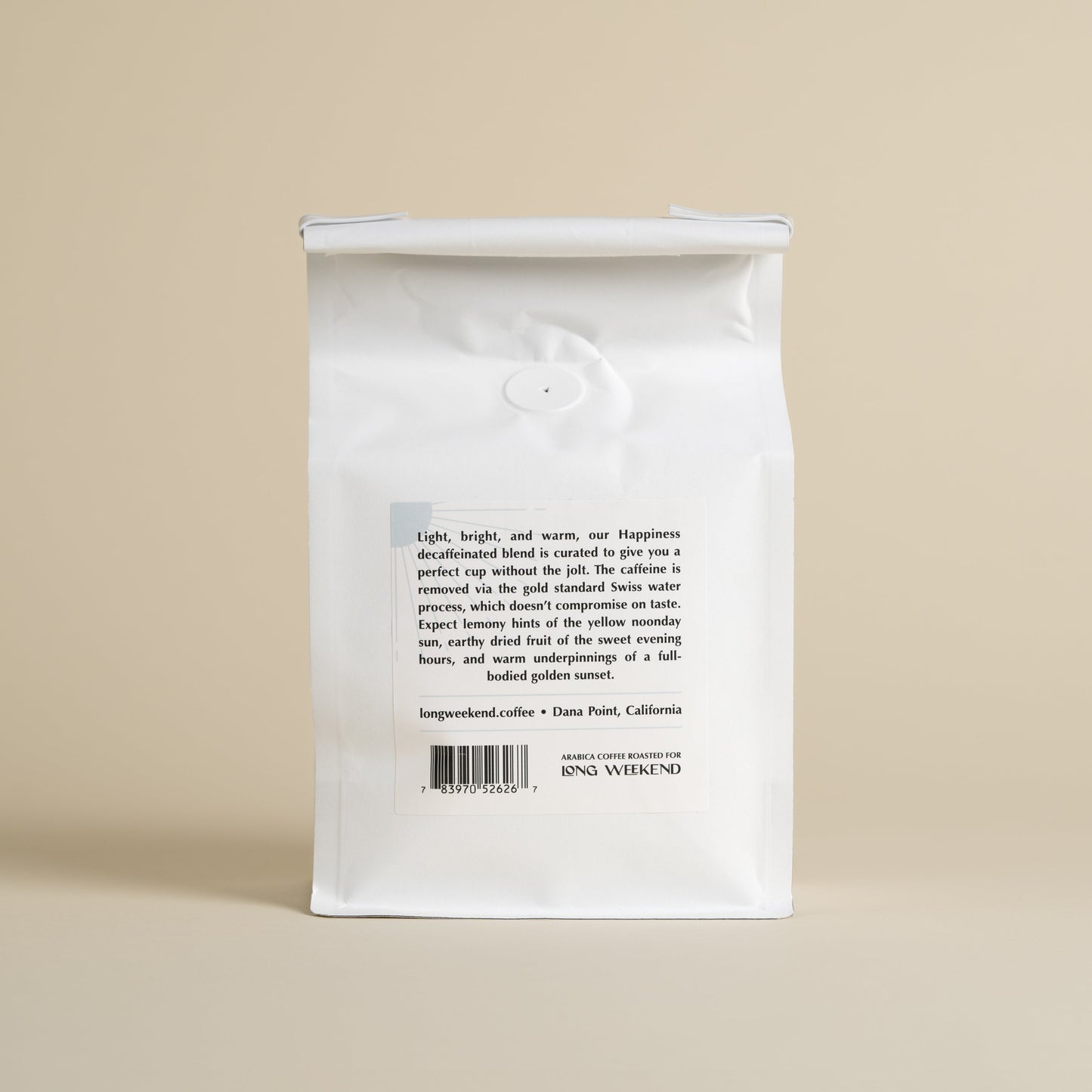 
                  
                    Happiness Decaf Blend Wholesale 5 Pound Bag
                  
                